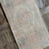 2 x 3 Vintage Oushak 5201