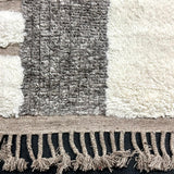 10’2 x 13’9 Shaggy Moroccan Rug Pure Turkish Wool M-3800 Linda's Barn