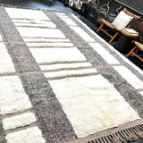 10’2 x 13’9 Shaggy Moroccan Rug Pure Turkish Wool M-3800 Linda's Barn