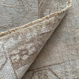 1’8 x 2’11 Antique Taspinar Rug Muted Gray & Sea Foam Green