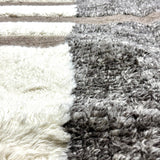 10’2 x 13’9 Shaggy Moroccan Rug Pure Turkish Wool M-3800 Linda's Barn