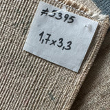 1’7 x 3’3 Vintage Turkish Taspinar Rug Muted Beige & Blue '5395