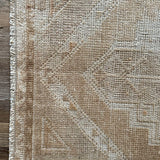 1’6 x 2’10 Antique Kars Rug Muted Camel Beige & Gray '4904
