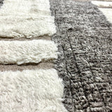 10’2 x 13’9 Shaggy Moroccan Rug Pure Turkish Wool M-3800 Linda's Barn