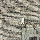 10’ x 13’10 Moroccan Rug Pure Soft Wool Natural Tawny Brown and Beige