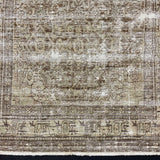 3’4 x 10’9 Classic Vintage Runner Muted  Brown, Gray & Bone '5495