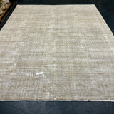 9’ x 11’2 Classic Vintage Rug Muted Gray, Camel & Sage