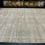 9’ x 11’2 Classic Vintage Rug Muted Gray, Camel & Sage