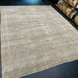 9’ x 11’2 Classic Vintage Rug Muted Gray, Camel & Sage