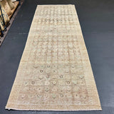 3’4 x 10’5 Classic Vintage Runner Beige, Tawny Brown & Green