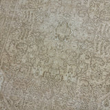 6’3 x 9’4 Classic Vintage Rug Muted Beige & Dark Taupe