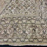 9’6 x 13’  Classic Vintage Rug Muted Greige, Green & Espresso