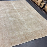 Hold for CJD til 2/25*6’2 x 9’1 Classic Vintage Tabriz Rug Muted Greige, Taupe  & Terra Cotta