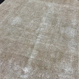 Hold for CJD til 2/25*6’2 x 9’1 Classic Vintage Tabriz Rug Muted Greige, Taupe  & Terra Cotta