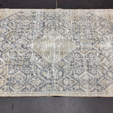 3’8 x 5’8 Classic Vintage Rug Muted Gray & Blue
