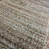 13’1 x 20’4 Classic Antique Rug Muted Warm Autumn Colors Rare