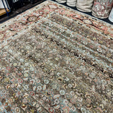 13’1 x 20’4 Classic Antique Rug Muted Warm Autumn Colors Rare