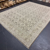 9’1 x 12’1 Classic Vintage Rug Muted Gray, Taupe & Sage 5705-1