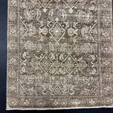 Hold KDD*3’4 x 10’3 Classic Vintage Runner Muted Taupe and Brown 5500