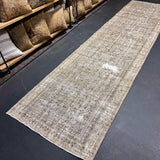 3’3 x 13’ Classic Vintage Runner Muted Brown, Beige & Gray 5544