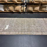3’3 x 13’ Classic Vintage Runner Muted Brown, Beige & Gray 5544