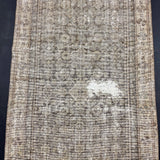 3’3 x 13’ Classic Vintage Runner Muted Brown, Beige & Gray 5544
