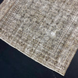 3’3 x 13’ Classic Vintage Runner Muted Brown, Beige & Gray 5544