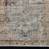 3’2 x 12’9 Classic Vintage Runner Green + Beige 5492