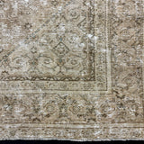 9’6 x 12’6 Classic Vintage Rug Muted Gray-Beige, Sage & Blue 5438