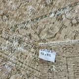9’6 x 12’6 Classic Vintage Rug Muted Gray-Beige, Sage & Blue 5438