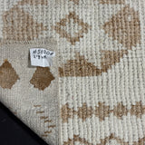 2’8 x 11’ Vintage Herki Runner Cream & Light Brown 5620