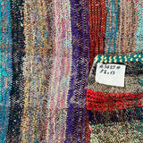 5’6 x 17’ Organic Hemp and Goat Hair Kilim Multi Colored 5625
