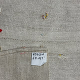 6’8 x 8’1’ Organic Hemp Flatweave Kilim 5640