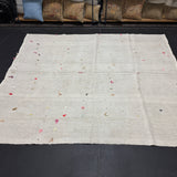 6’8 x 8’1’ Organic Hemp Flatweave Kilim 5640
