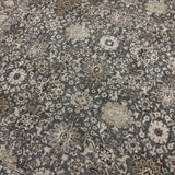 8’1 x 10’3 Classic Vintage Rug Muted  Clay Green- Gray, Beige & Brown 5727