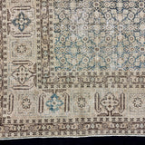 8’1 x 11’5 Classic Vintage Rug Muted Blue, Beige & Brown 5719