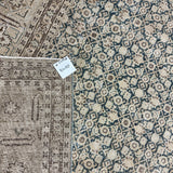 8’1 x 11’5 Classic Vintage Rug Muted Blue, Beige & Brown 5719