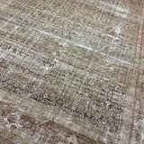 11’ x 14’ Classic Antique Rug Green, Beige, Brown, Rust 5730