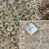 3’3 x 9’10 Classic Vintage Runner Muted Turquoise, Sand & Brown 5702