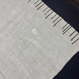 7’2 x 9’4 Vintage Organic Hemp Flatweave Off White 5644