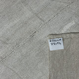 7’2 x 9’4 Vintage Organic Hemp Flatweave Off White 5644