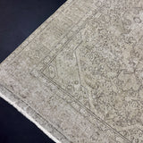6’4 x 9’ Classic Vintage Rug Muted Taupe and Gray 5663
