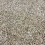6’4 x 9’2 Classic Vintage Rug Muted Light Taupe, Beige + Sage 5659