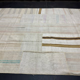 8’10 x 12’2 MCM Vintage Organic Hemp Rug Off White Flatweave Kilim 4322