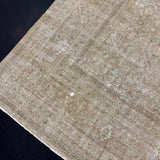 Hold for WB til 12/18*9’6 x 13’10 Classic Vintage Rug Muted Gray-Beige, Terra Cotta + Blue 5581