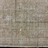Hold for WB til 12/18*9’6 x 13’10 Classic Vintage Rug Muted Gray-Beige, Terra Cotta + Blue 5581