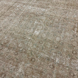 Hold for WB til 12/18*9’6 x 13’10 Classic Vintage Rug Muted Gray-Beige, Terra Cotta + Blue 5581