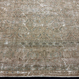 Hold for TI*9’10 x 13’1 Classic Vintage Rug Muted Beige, Turquoise + Sea Green 5461