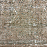Hold for TI*9’10 x 13’1 Classic Vintage Rug Muted Beige, Turquoise + Sea Green 5461