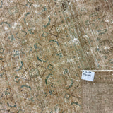 Hold for TI*9’10 x 13’1 Classic Vintage Rug Muted Beige, Turquoise + Sea Green 5461